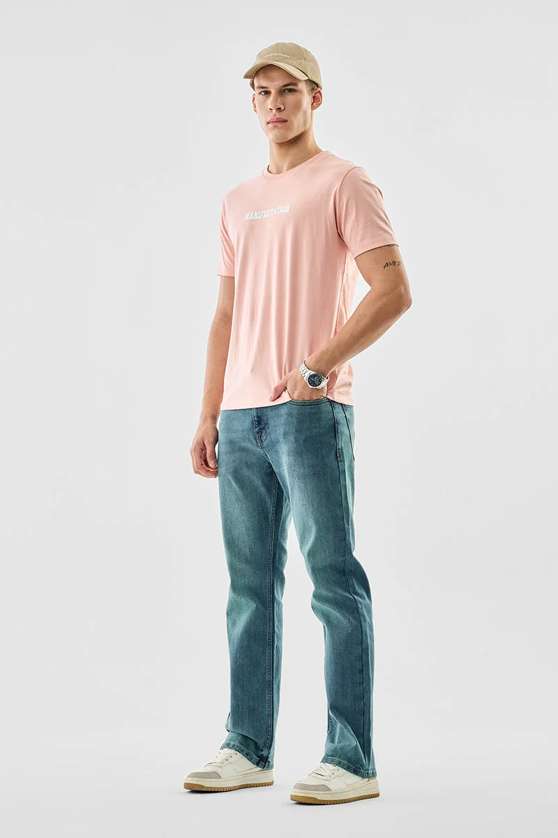 سنيتش Straight Fit Stretch Jeans